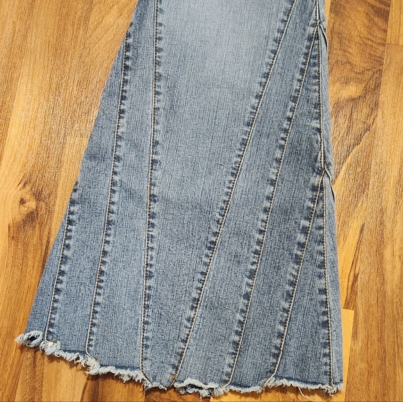 Y2K pitaya super flare bell bottom jeans - Picture 3 of 5